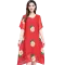 5xl-Line vakare šalies tinklinio moterų suknelė didelio dydžio gėlių šifono suknelė juoda raudona atsitiktinis ilga suknelė plius dydis vasaros vetidos