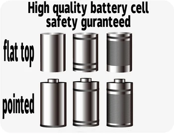 Skaičius 4/5 SUB C baterija skaičius 4/5 SC baterijų akkumulator 1.2 V 1200mah nicd akkus flat top batteria galios įrankiai batterie