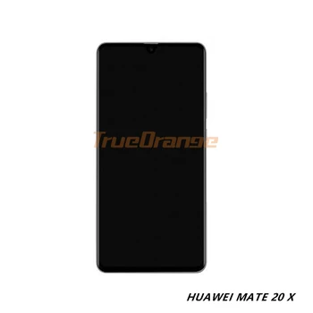 Originalą Huawei Mate 20X LCD Ekranas Jutiklinis Ekranas skaitmeninis keitiklis Su Rėmu Assesmbly Dalys Huawei Mate20X Rodo