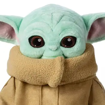 Disney 30cm Star Wars Kūdikių Yoda Pliušinis Lėlės Veiksmų Skaičius, Žaislai Vaikams Anime Duomenys Mielas Animacinių filmų Yoda Lėlės Gimtadienio Dovanos