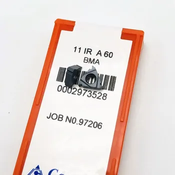 10vnt 11ER 11IR AG60 BMA CNC aukštos kokybės sriegiu karbido ašmenys metalo tekinimo įrankis, tekinimo įrankiai, pjovimo įrankis Carmex 11 ER AG60