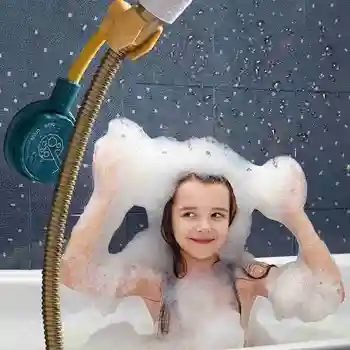 Vonios kambarys dušo kablys nemokamai skylių sklandžiai reguliuojamas fiksuota bazinė dušo priedai kūrybos dušo stovas