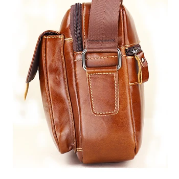 2019 Vyrų Originali oda verslo maišelį vyrų mados karvės odos portfelis krepšys pečių maišą vyrų retro krepšys entire rankinės