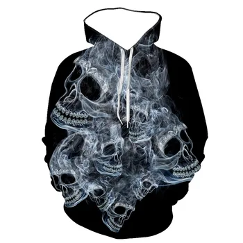 Pavasarį ir rudenį 3D abstraktaus meno stilius gobtuvu mada sporto ilgomis rankovėmis viršuje vyrų hoodie