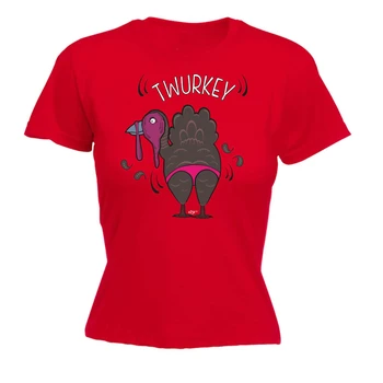 Moterų Juokingi Marškinėliai - Twurkey - Gimtadienio Juokai, Humoras Tee Dovana Naujovė T-Shirt Mados Klasikinio Stiliaus Marškinėliai