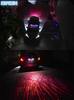 Sveiki Lempa Projektoriui Automobilio LED Automobilių Angelas Sparnų Durų Įspėjamasis Šviesos Nissan qashqai tiida almera patrol primera pastaba priedai
