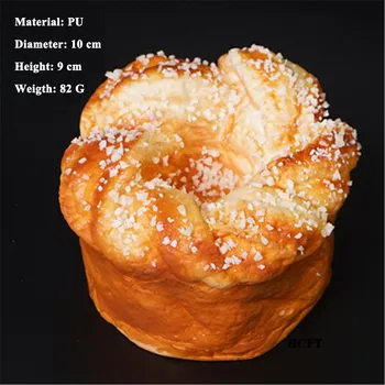 Prancūziško batono danijos konditerijos taurę riestainių croissant sezamo Česnakinis sviestas clap rėmuo, Avižų dirbtinis, netikras imitavimo modelio duonos