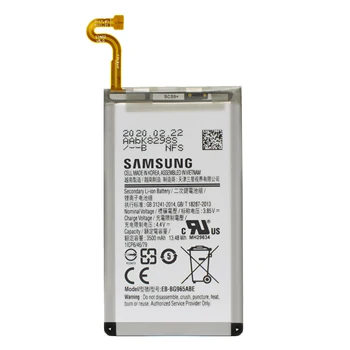 5vnt/daug Originalių EB-BG965ABE Baterijos Samsung GALAXY S9 Plus G9650 S9+ G965F Telefono Bateriją 3500mAh AKKU