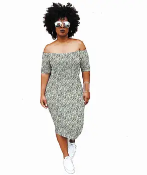 Nauja Vasaros Stiliaus Moterų Suknelė Juokinga Spausdinta Jav Dolerių Nuo Pečių, Trumpomis Rankovėmis Bodycon Suknelės