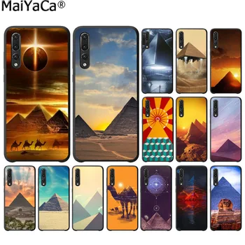 MaiYaCa Egipto simbolinę piramidės Naujovė Fundas Telefono dėklas Padengti Huawei P20pro P20 lite mate9 10 20 lite garbę 10 20pro 20x