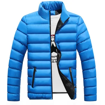 Plonos Medvilnės-paminkštintas Drabužiai, vyriški Žiemos 2019 Stilingas Žiemos korėjos stiliaus Atsitiktinis Jaunimo Sporto Medvilnės-paminkštintas Drabužiai, vyriški Medvilnės