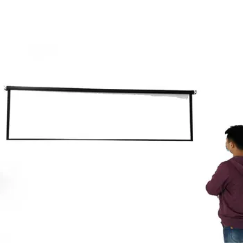 Thinyou Matinis Baltas 120inch 4:3 Sienos Montuojamas projektoriaus Ekrane Drobės LED Projektorius, Ekranas, Namų Kino biuras