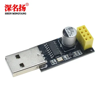 USB ESP8266 WIFI modulio adapteris valdybos mobiliojo kompiuterio belaidžio ryšio MCU WIFI plėtros