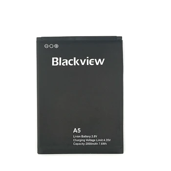 Originalus 2000mAh 5 Baterija Blackview A5 Mobiliųjų Telefonų Sandėlyje Aukštos Kokybės +Sekimo Numerį