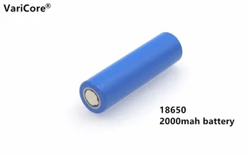 10 vnt.. Naujus 18650 daugkartinio Įkrovimo Baterija 2000 mAh, 3,7 V 5C Elektros Išlydžio Li-ion Baterija Grupės Žibintuvėlis Mobiliojo Prietaiso