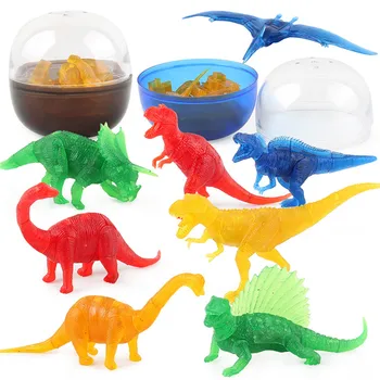 3D Galvosūkis, Vaikų Saldainiai Shell Dinozaurų Žaislų Kūrimo Bloką Gyvūnų Surinkimo Žaislas, Plėtoti mąstymo įgūdžių детские игрушки