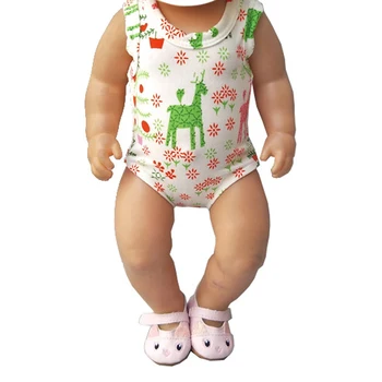 Už Lėlės pajama komplektai kūdikių Lėlės Drabužiai elnių Trumpas Rompers Lėlės Helovinas drabužiai, Žaislai, Apranga