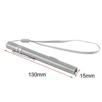 ICOCO Kūrybos USB Įkraunamas LED Žibintuvėlis Galingas Mini LED Žibintuvėlis atsparus Vandeniui Dizainas Pen Kabinti su Metalo Clip Top Pardavimas