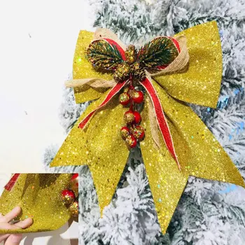 Pušų Kankorėžių Lankas Kalėdų Medžio Apdaila Kalėdos Pakabukas Medžio Dekoro Niekučius Mados Naujųjų Metų Kalėdų Prekių 3 Spalvos, 5 Dydis