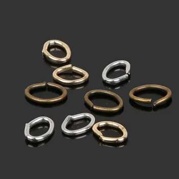 Geležies Atidaryti Šuolis Žiedai Split Žiedai 4*5mm(450pcs) 6*7mm(200pcs) Papuošalai Išvados dėl 