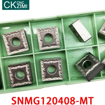 SNMG120408-MT SNMG 120408 MT karbido įdėklai Metalo keramikos Išorės Tekinimo Įrankiai, įdėklai CNC metalo Tekinimo staklių pjovimo Įrankiai plieno
