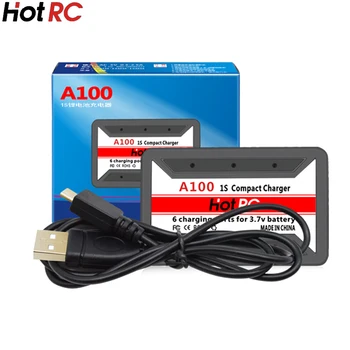 Hotrc A100 6 In 1), 3,7 V 6-Uostai, Lipo Baterija, Kroviklis Su USB Sąsaja Hubsan X4/Q4/H107L/H107C