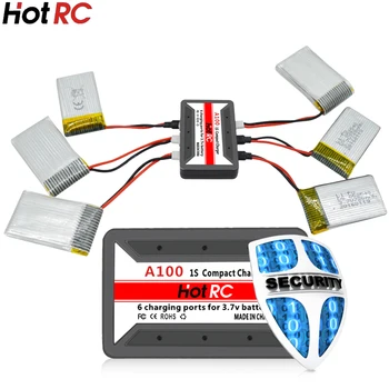 Hotrc A100 6 In 1), 3,7 V 6-Uostai, Lipo Baterija, Kroviklis Su USB Sąsaja Hubsan X4/Q4/H107L/H107C