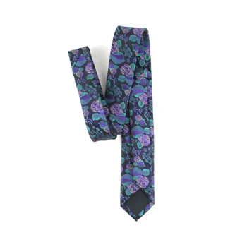 Naujas 6cm Necktie Ryšius Vyrų Vestuvių Suknelė Necktie Poliesteris Žakardo Siauras Gėlių Atsitiktinis Slim Cravate