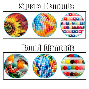 Naujas 5D diamond siuvinėjimo Šokėjai ir katės mozaika 