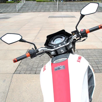 Motociklo Veidrodėlis E-Dviračio galinio vaizdo Veidrodėliai Electrombile Nugaros Pusėje Išgaubtu Veidrodžiu UŽ cb190r cbf 125 cb600 cb190r cr 250 cb650f