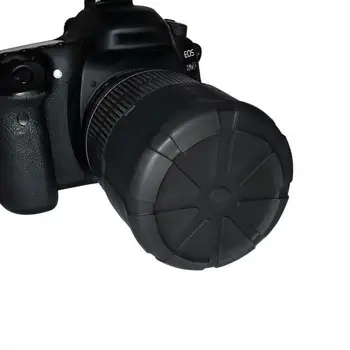 Atsparus vandeniui SLR Fotoaparatas Silikono Raštas Universalios Kovos su Dulkių Fallproof Objektyvo Dangtelis DSLR Apsaugos Len Kepurės Kamera Len Raštas