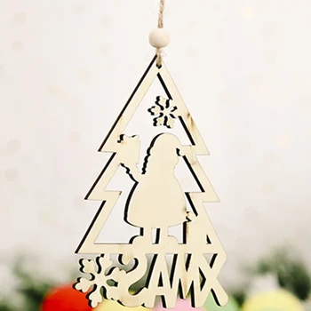 Kūrybos Briedžių Sniego Medžio Kabo Pakabukas Vaikams Dovanos Ornamentu Kalėdų Eglutė Dekoras Tiekimo Kalėdų Dekoracijos