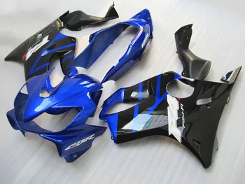Įpurškimas, kėbulo lauktuvės komplektas Honda CBR600 F4I 04-07 mėlyna juoda purvasargiai nustatyti CBR600RR F4I 2004-2007 TB028