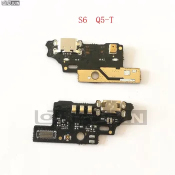 1PCS Micro Dokas Port Jungtis Valdybos USB Įkrovimo Flex Kabelis Su Micphone Skirtas ZTE Blade S6 Q5-T Mobiliųjų Telefonų Priedai