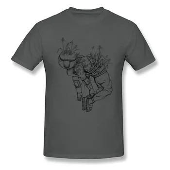 Vyrų Tees Gyvenimo Erdvėje Minimalus Edition Mados Juokingi marškinėliai Medvilnės, trumpomis Rankovėmis Atsitiktinis Tee-Shirt Crewneck