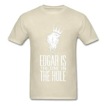 Meksika Kaukolė T-shirt Edgaras Yra Vienas Skylę Marškinėlius Vyrų Poetas T Shirts Laišką Anglija Stiliaus Viršūnes Medvilnės Helovinas Tees