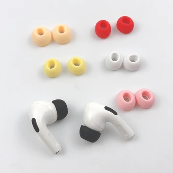 Už Airpods Pro ausis dangtelis su ju ausų dešimt spalvų rankų asmeninį silikono rankovėmis, Ausų apsaugos atveju airpods pro