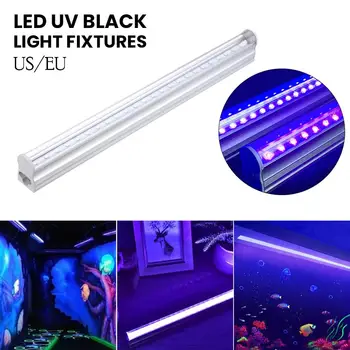LED Juodas UV Šviesos Armatūra DJ Įranga 30cm Black UV Šviesos Juosta 24 LED Juostelės Žibintai Šalies Klubas Etape Helovinas Namų Dekoro