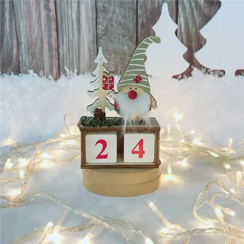 Naujieji Metai Apdaila 2021 Kalėdinė Dekoracija Beveidis Lėlės Kalendorius Navidad 