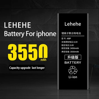 Naujas Originalus LEHEHE Bateriją, skirta Iphone 6 6s Plus Didelės Talpos Versija 0 Ciklo Išmanųjį telefoną, Baterijos Pakeitimas Įrankiai, Dovanos