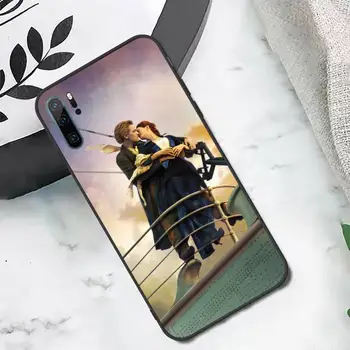 Titanikas filmas Telefoną Atveju Huawei P20 30 P40 lite Pro P Smart 2019 Mate 10 20 Lite Pro Nova 5t