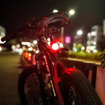 Motociklo Galinio Uodegos Šviesos Dviračių Šviesos USB Įkrovimo Dviračio Šviesos Dviračių Žibintai Mtb LED Dviračio Šalmas Uosto Lempos Dviračių Priedai