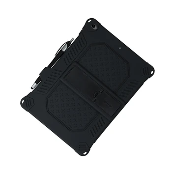 Tablet Case for iPad 10.2 10.5 Colio Universalus Patobulinta Silikono Apsauga Atveju, Anti-Patenka su Kondensatorius Pen