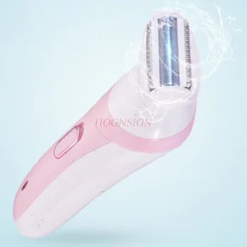 Moterų specialios plaukų šalinimo mašinos priemonė elektrinės skutimosi peiliu gaktos plaukų kirpimas, grandymo privačių dalys be