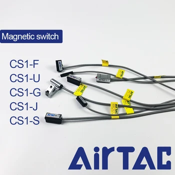 Airtac CS1-F CS1-U CS1-G CS1-J CS1-S Pneumatinės Cilindrų Magnetinio Nendrių Jungiklis Jutiklis LED Indikatorius