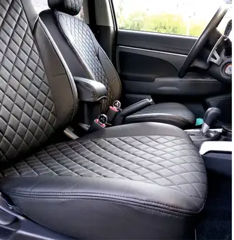 Avtochehly autopilotas Volkswagen Polo sedanas (2011 +), ekokozha rombas, tamsiai smėlio + tamsiai mėlyna avtochehly avtochehol ekokozha apima mašinos salonas avtochehly sėdynės padengti pagalvėlė Padengti automobilio sėdynė