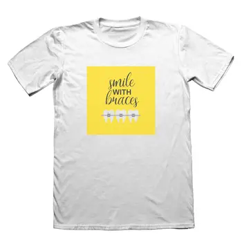 2019 Vasaros Stiliaus Mados Šypsena su petnešomis T-Shirt - Vyrų Atostogų Kelionės Top marškinėliai