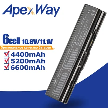 Apexway Nešiojamas Baterija Toshiba pa3534 pa3534u PA3534U-1BAS PA3534U-1BRS Palydovinės L200 L500 A300 A500 L550 L555