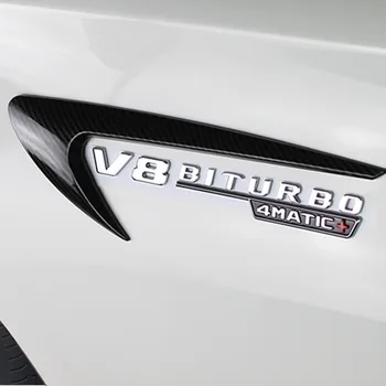 Automobilio Ventiliacijos Sparno Apdaila Už W213 E400 E300 E43 E63 Logotipas Ženklelis Lipdukas Apdailos Mercedes BENZ E Klasės 2017 m. 2018 m. 2019 m.