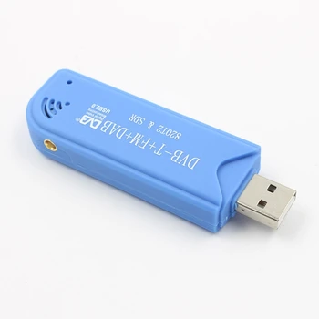 USB 2.0 Skaitmeninis DVB-T SDR+DAB+FM HDTV TV Imtuvas Imtuvas Stick RTL2832U+R820T2